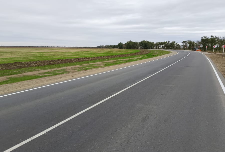 В Ставропольском крае отремонтирован участок дороги, связывающей регион с Ростовской областью 