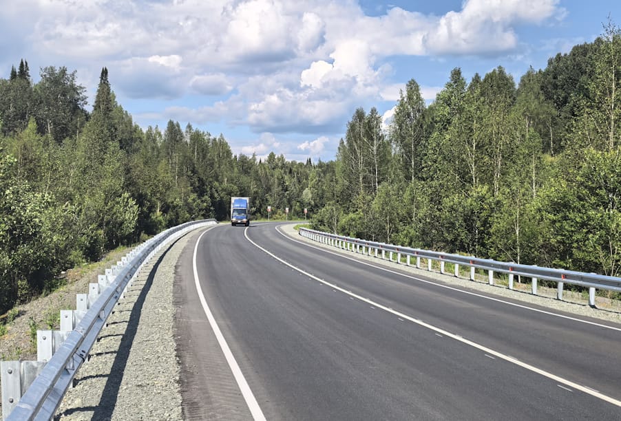 В Алтайском крае досрочно отремонтированы еще 7 км трассы Алтай – Кузбасс
